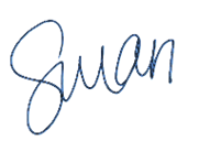 Susan Duarte Signature